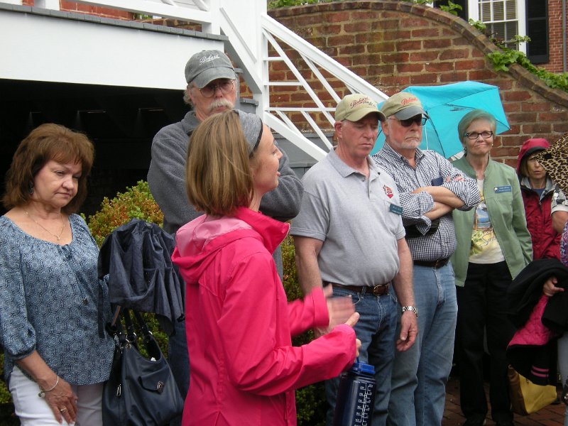 Image 048.JPG - Our tour guide and rapt ODPCers (Bob Robb photo)